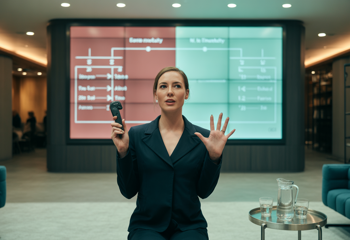 Kurumsal donusum sonuclarini sunan danisman