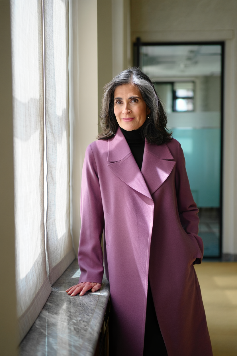 Ust duzey kadin yonetici ortagi portresi